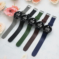 Jam tangan elektronik Led anak olahraga Digital luar ruangan kualitas tinggi baru 2025 jam tangan Fashion grosir anak pelajar Wanita Pria