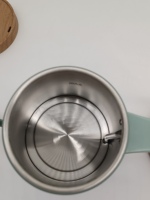 Bouilloire numérique intelligente en acier inoxydable 304 avec poignée en bois, prête à être expédiée, bouilloire à bec de cygne, réglage intelligent de la température, électroménager