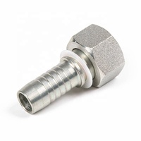 20211 joint plat femelle métrique raccord de Tube hydraulique pivotant droit nouveau raccord de tuyau hydraulique en acier au carbone