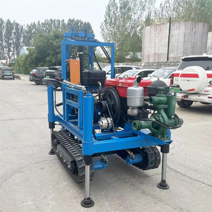 Nhỏ thủy lực 150m 200m Crawler nước giếng Giàn Khoan xách tay máy khoan cho hộ gia đình trang trại và giếng khoan thăm dò - Product Image 6