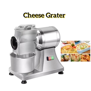 Râpe à <span class=keywords><strong>fromage</strong></span> électrique 40 kg/h pour pizza, déchiqueteuse commerciale avec bouclier de sécurité et broyeur à godets - Product Image 2