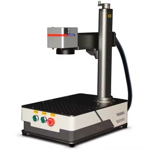 Graveur <span class=keywords><strong>laser</strong></span> en métal pour laiton acier petite <span class=keywords><strong>20W</strong></span> 30W 50w machine de découpe de marquage <span class=keywords><strong>laser</strong></span> à fibre portable - Product Image 1