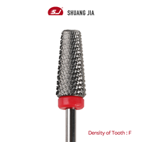 SHUANGJIA professionnel 6.8mm foret à ongles carbure Super Long foret à ongles électrique manucure meulage fraise accessoires