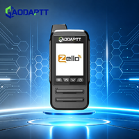 Radio bidirectionnelle 4G GaodaPTT R10 avec GPS, plateforme Zello, réseau LTE haute vitesse, carte SIM, interphone OEM pour communication de groupe longue distance