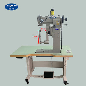 Máquina de Coser Industrial Raynian con Brazo Oscilante de 180 Grados - Adecuada para Coser Botas, Bolsos, Maletas, Máquinas de Coser Rotatorias en Forma de U - Product Image 1