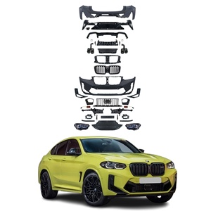 Nuovo Kit Carrozzeria Stile X4M per <span class=keywords><strong>BMW</strong></span> <span class=keywords><strong>X4</strong></span> G02, Paraurti Anteriore e Posteriore, Griglia, Perfetta Compatibilità - Product Image 2