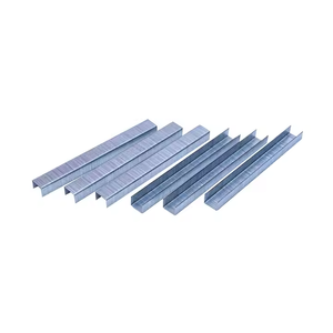 <span class=keywords><strong>Agrafes</strong></span> fines galvanisées de calibre 21, type U, 8016, pour pistolet pneumatique, meubles, cuir, tapisserie - Product Image 5