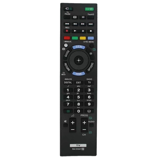 RM-ED047 Replacement Remote Control for Sony TV KDL-32BX320 KDL-32BX321 KDL-22BX320 KDL-22BX321 KDL-32BX420 KDL-32BX421