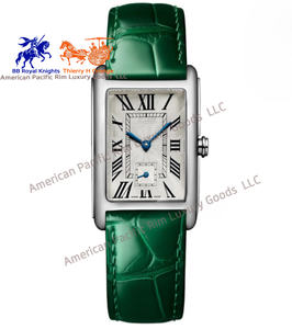 Reloj de Cerámica Negro Cuadrado Longnes para Hombre, Reloj de Pulsera de Lujo de Acero Inoxidable Plateado, Resistente al Agua, Reloj de Cuarzo de Moda - Product Image 6