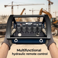 Control Remoto Inalámbrico Industrial a Prueba de Agua IP67, Proporcional Hidráulico, para Excavadora y Plataforma de Trabajo Aérea