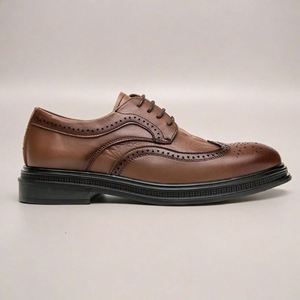 Zapatos Oxford de Vestir de Cuero para Hombre de Alta Calidad, Mocasines Italianos, Zapatos Formales para Hombre - Product Image 3