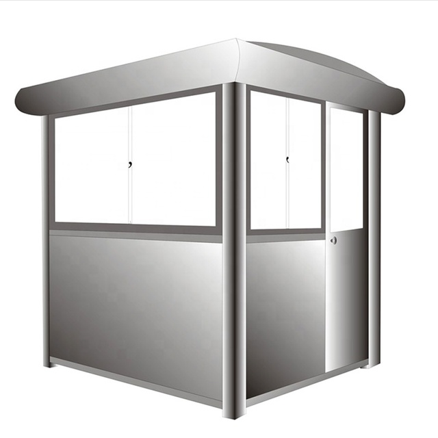Modern Design Stainless Steel Guard Booth High Quality Outdoor Security Portable for House and Carport Use