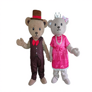 Disfraz <span class=keywords><strong>de</strong></span> Mascota <span class=keywords><strong>de</strong></span> Personaje <span class=keywords><strong>de</strong></span> Dibujos Animados <span class=keywords><strong>de</strong></span> Oso Caminando Personalizado para Fiesta, Evento, Cosplay - Product Image 1