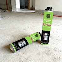 Colle mousse polyuréthane monocomposant YI CHAO A33 750ml, haute résistance à la chaleur, isolation phonique, pulvérisation, construction, architecture, menuiserie