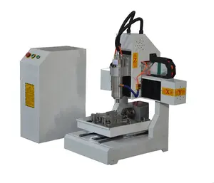 Aluminum carving Copper Engraving metal working Mini CNC Router Machine G3636 1.5KW Water Cooling