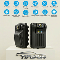 Caméra embarquée 4G AI 1080P WiFi GPS ADAS pour flotte, vision nocturne, enregistrement en boucle, double objectif, carte TF U3 max 512 Go, garantie 1 an