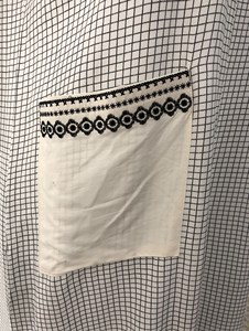 KaiHong Factory Wholesale Muslim Traditional Clothing <strong>Women</strong> Summer <strong>Tartan</strong> White Long Dress - Product Image 3