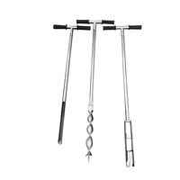 Stainless Steel Undisturbed Soil Sampler for Intact Soil Core Sampling, Geotechnical Investigation Tool