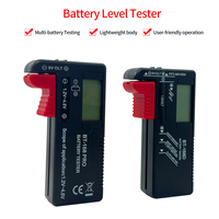 Probador de Baterías Universal BT-168 para Baterías AA, AAA, C, D, 9V, 1.5V, 3.7V, 18650, Herramienta Portátil para el Hogar
