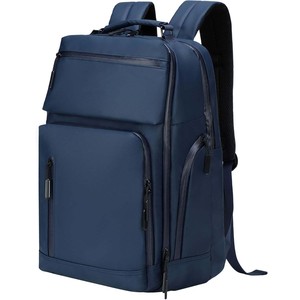 Custom Laptop Business Backpack Bag Waterproof Anti-theft USB Charging Travel Airpack Backpack - Product Image 3
