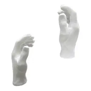 Guantes Blancos 100% Algodón hasta la Muñeca para Uso Médico y Deportivo, Diseño Liso Ecológico, Adecuados para Disfraces Masónicos de Acompañamiento - Product Image 1