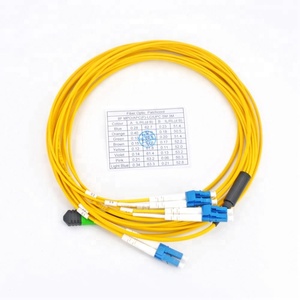 Cable de Fibra Óptica de Alta Venta, 8F MPO/APC(<span class=keywords><strong>F</strong></span>)-LC/UPC SM 3M para Red FTTH - Product Image 4