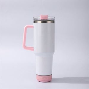Mug à bière isotherme en acier inoxydable avec audio Bluetooth - Tasse de voiture sous vide de 40 oz, pailles de fête incluses - Product Image 2