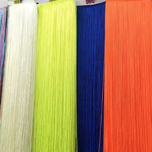 Breedte 1 Meter Polyester Kleur Latin Jurk Fringe Tassel Lace Trim Voor Kleding Accessoires Thuis Textiel Gordijn Decoratie