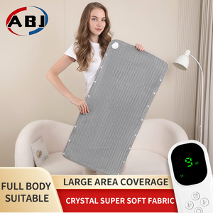 Almohadilla térmica eléctrica con peso, suave, cómoda, portátil, lavable, para uso doméstico en invierno, enchufe europeo, 220V - Product Image 5