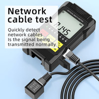 Medidor de Potencia Óptica Portátil 3 en 1, Localizador Visual de Fallas VFL de 10mW, Conector FC, Probador de Cables de Red 5G FTTH, Herramientas de Fibra Óptica