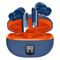 Earbuds TWS HW13 Original dengan Layar LED Penunjuk Daya, Headphone BT 5.4, Panggilan Jernih, Suara HiFi, Auriculares In-Ear untuk E-commerce