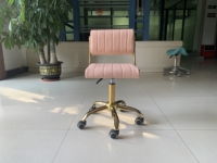 Chaise de Luxe pour Technicien(ne) des Cils et des Ongles, Chaise Client pour Manucure, Ensemble de Chaises Mobiles/Relaxantes, Tabouret de Technicien(ne) pour Salon de Manucure