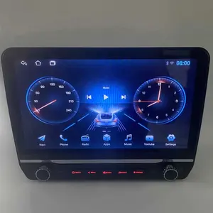 YuHang vendita calda di alta qualità 10 pollici 2 + 32G Dual manopole schermo IPS 1280*720 unità principale lettore DVD per auto Android