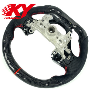 Volante Deportivo Personalizado de Fibra de Carbono con LED e Indicador de RPM para Honda Civic 9ª Gen., Accord 10ª Gen., SI, Acura Integra, CRV EX, X, RV, CRV U, RV - Product Image 3