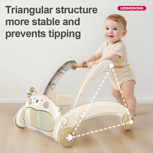 Grow with Me Centre d'activités pour bébé 4 en 1 Trotteur pour tout-petits Fauteuil à bascule pour nouveau-né Piano pour bébé Tapis de jeu pour bébé - Product Image 4