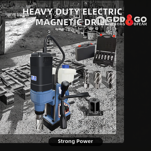 High Quality Heavy Duty Durable Industrial Grade Single Speed OEM Electric Magnetic <b>Drill</b> Machine 240V - Product Image 2