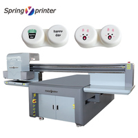 2513 pencetak Flatbed Format besar multifungsi casing ponsel kotak hadiah cangkir air dll. Printer Flatbed UV