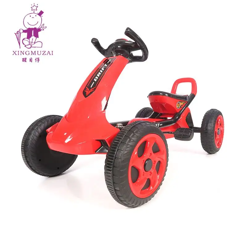 Toptan çocuk üç tekerlekli bisiklet insan gücü F1 yarış bebek Go Karts satış Foshan fabrika