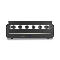 Lumière laser professionnelle à 6 faisceaux 3-en-1, faisceau matriciel, stroboscope pour théâtre, salle de banquet, concert, boîte de nuit, bar