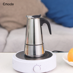 Emode stovetop מפלדת אל חלד מכונת קפה אספרסו מקצועית למכונת קפה אספרסו איטלקית - Product Image 4
