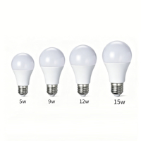 Ampoule LED A19 WOOJONG OEM ODM, culot E26, 110V, 90lm/W, marque privée, fabricant de lampes LED personnalisables pour le marché américain, Bombillo