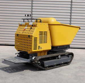 Mini-dumper sur chenilles haute capacité et performant pour la création de ridges sur terres brutes - Product Image 6