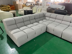 Sofá Seccional Moderno en Forma de L, Convertible, de Tela, para Sala de Estar, Sofá de Esquina de Lujo - Product Image 4