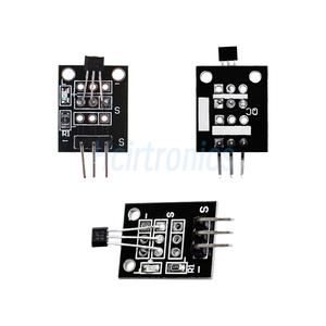 Módulo de Sensor magnético <span class=keywords><strong>Hall</strong></span> estándar A3144, módulo de Sensor magnético de efecto <span class=keywords><strong>Hall</strong></span> para DIY KY003 - Product Image 2