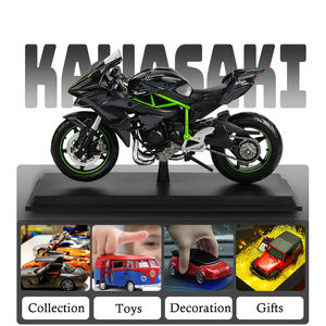 Modelo de Motocicleta de Aleación a Escala 1:18, Adornos de Simulación, Regalos, Juguetes Coleccionables - Product Image 4