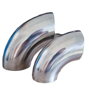 Toptan 90-Degree dirsek paslanmaz çelik boru bağlantı parçaları gaz ısıtma sistemleri için düşük basınca dayanıklı sıhhi kullanım - Product Image 2