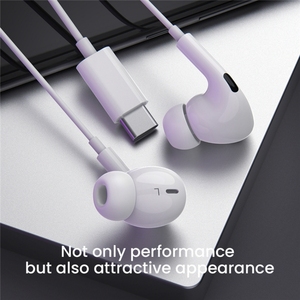 Vente chaude 1.2M filaire type-c écouteur intra-auriculaire antibruit casque de jeu <span class=keywords><strong>avec</strong></span> micro pour iPhone <span class=keywords><strong>Samsung</strong></span> - Product Image 5