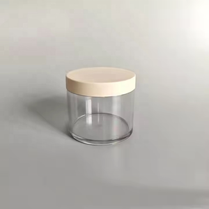 Hũ kem dưỡng da mặt PET trong suốt mờ, thành dày, nắp tùy chỉnh, dung tích 5ml 200ml 250ml 300ml, thương hiệu JIE MEI - Product Image 4