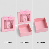 Boîte cadeau carrée rigide multicolore avec ruban, impression personnalisée pour mariage, fête, ensemble de cadeaux, vente en gros, directement de l'usine