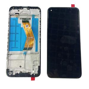 หน้าจอ LCD <span class=keywords><strong>โทรศัพท์</strong></span>มือถือของแท้สำหรับ Samsung A11 A115U พร้อมกรอบ - Product Image 1